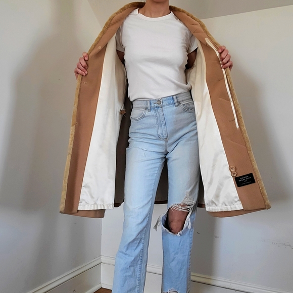 VINTAGE - Merino wool blend coat - Picture 8 of 14